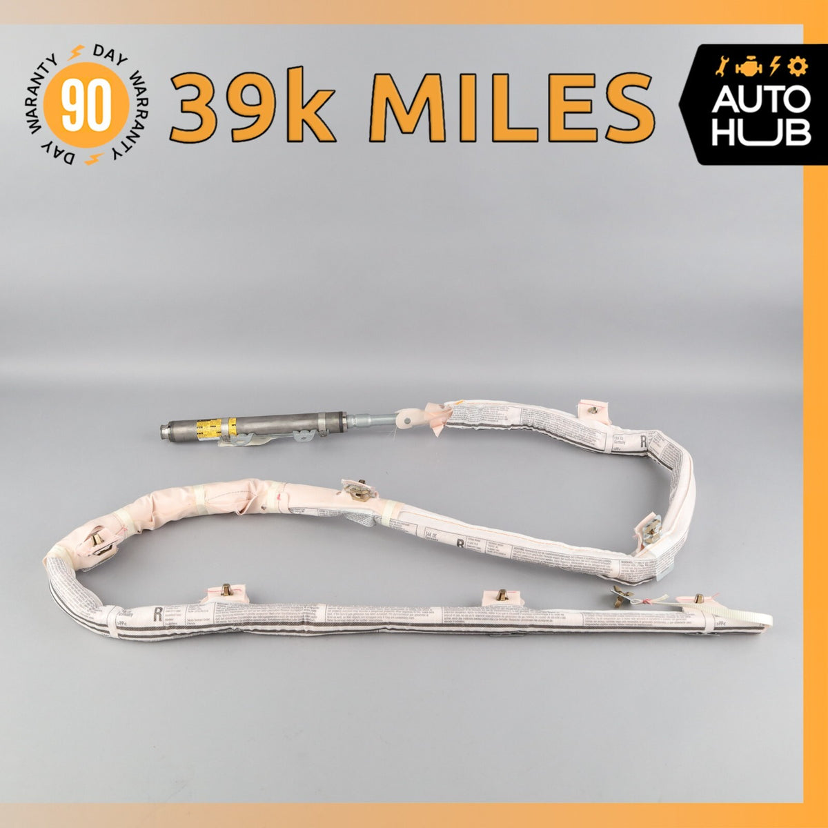 11-18 Porsche Cayenne 958 Roof Curtain Airbag Air Bag Right Side OEM 39k - photo 1
