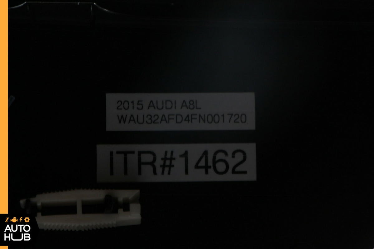 11-17 Audi D4 A8 A8L Dashboard Left Fusebox Panel Cover Trim Black 4H1857085A - photo 11
