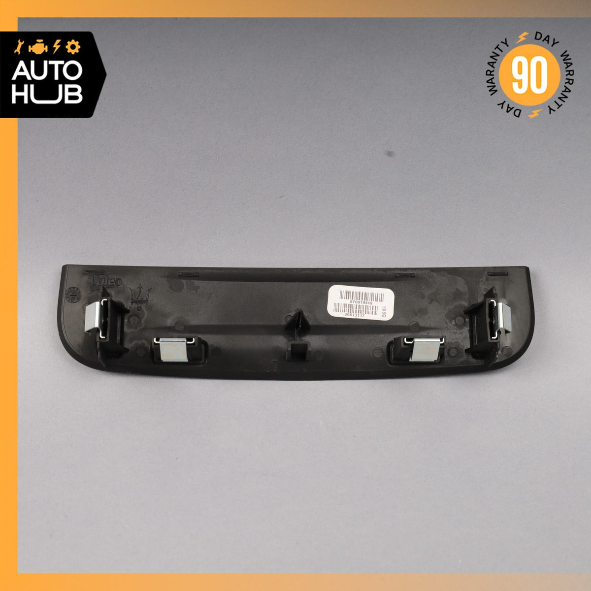14-22 Maserati Ghibli Center Console Rear Switch Cover Trim Black 670019548 OEM - photo 5