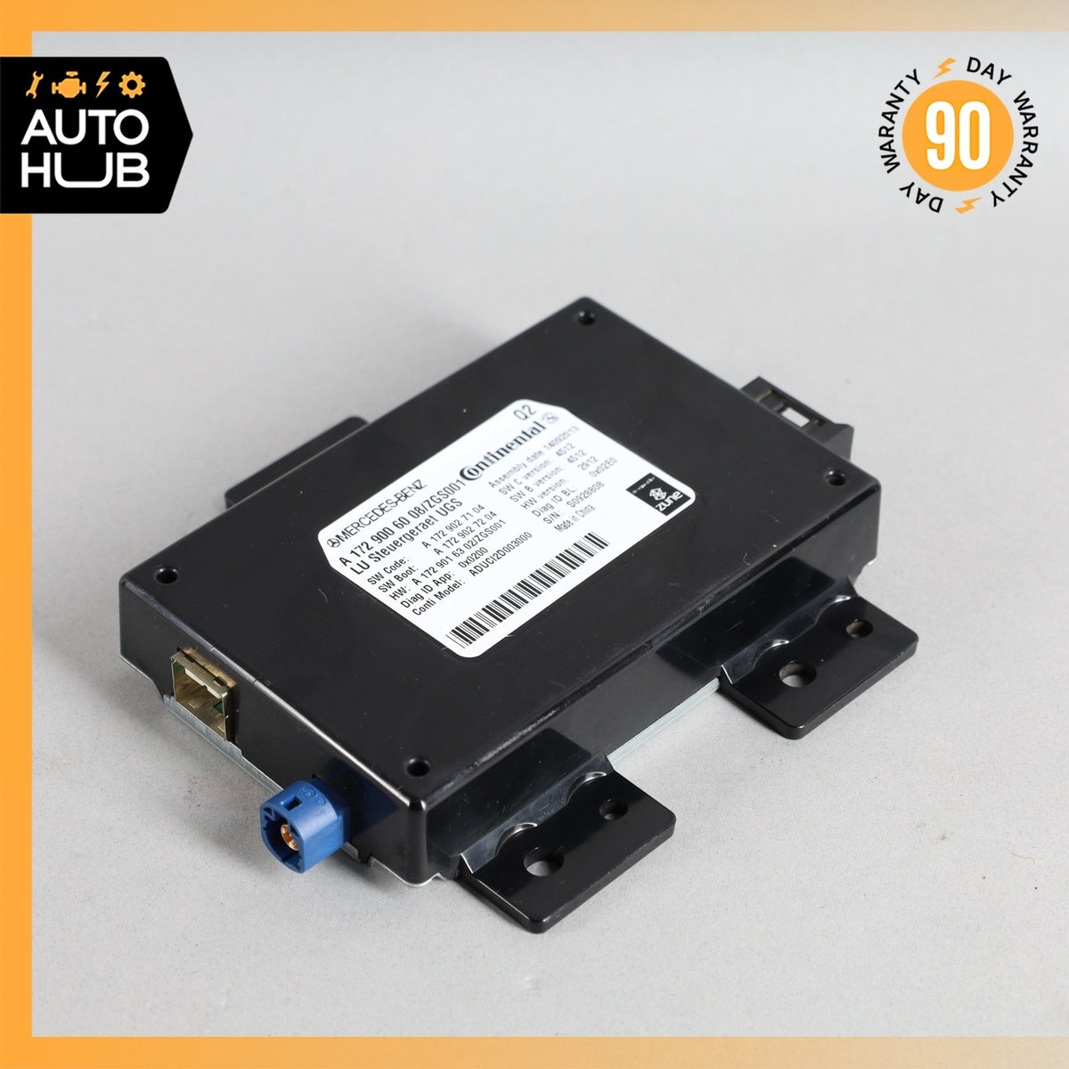 Mercedes W212 E250 C250 GL550 Communication Control Module 1729008206 OEM - photo 9