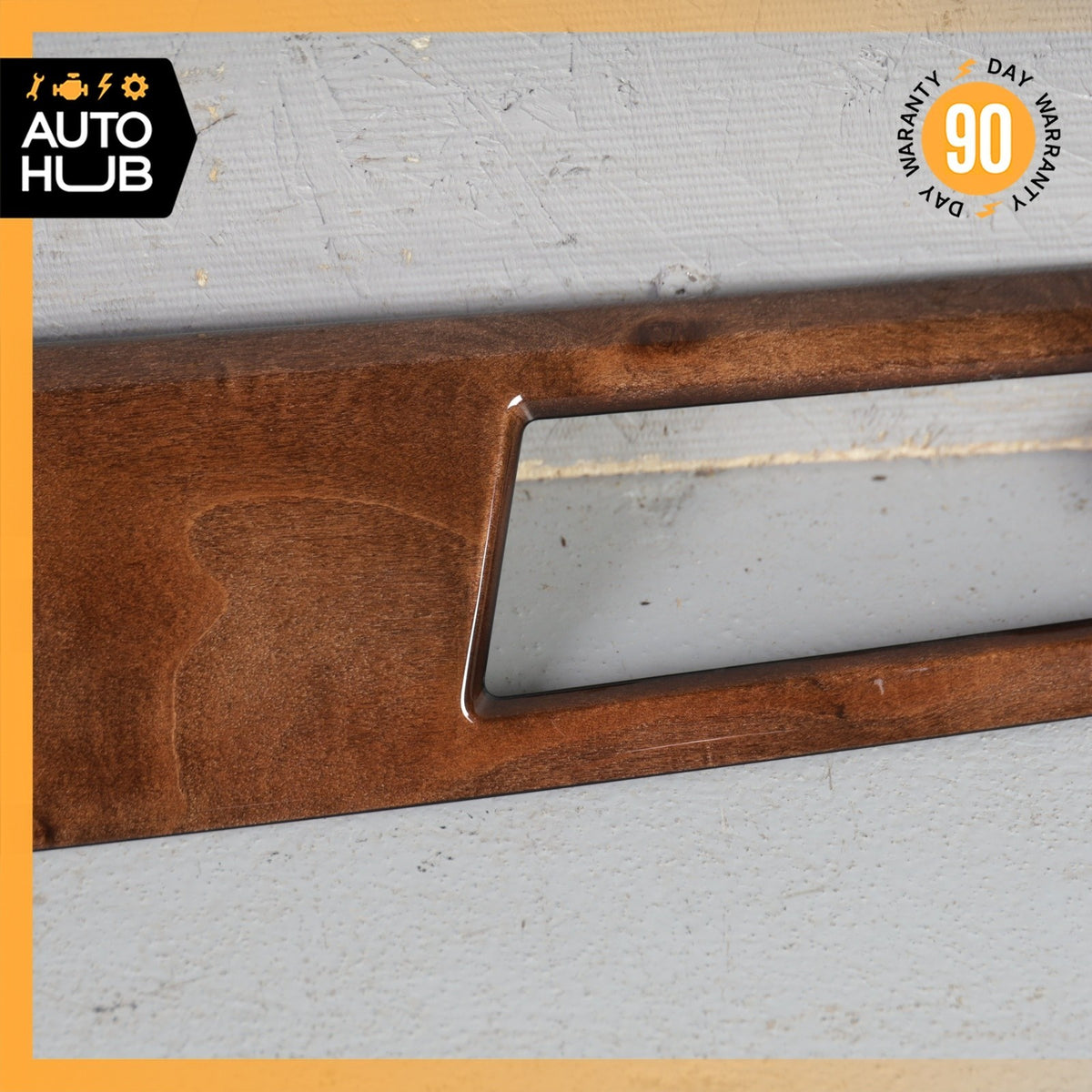 08-10 BMW E60 528i 535i Dashboard Center Cover Panel Trim Molding OEM 78k - photo 8
