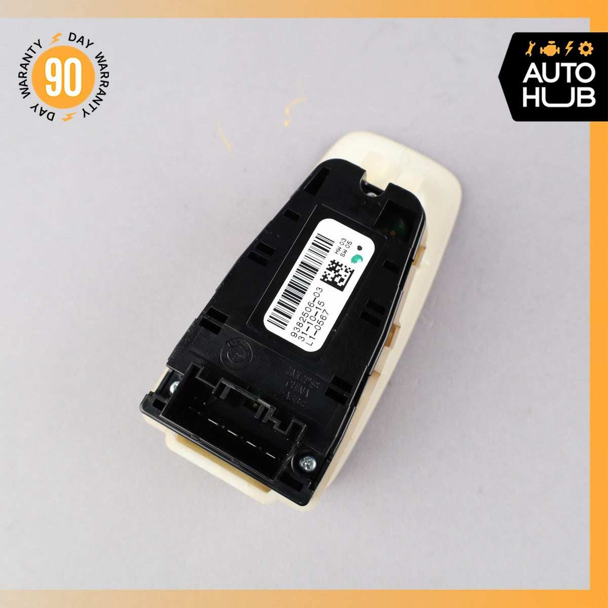 BMW G12 750Li Rear Left or Right Door Window Sunshade Control Panel Switch OEM - photo 7