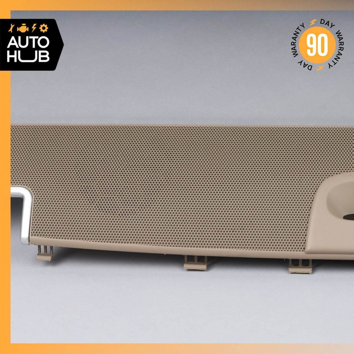 03-12 Mercedes R230 SL500 SL550 Rear Deck Speaker Cover Trim w/ Buzzer OEM - photo 5
