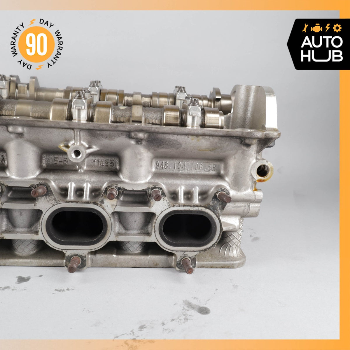 10-18 Porsche Cayenne 958 Panamera 970 Turbo 4.8L Left Side Cylinder Head OEM - photo 14