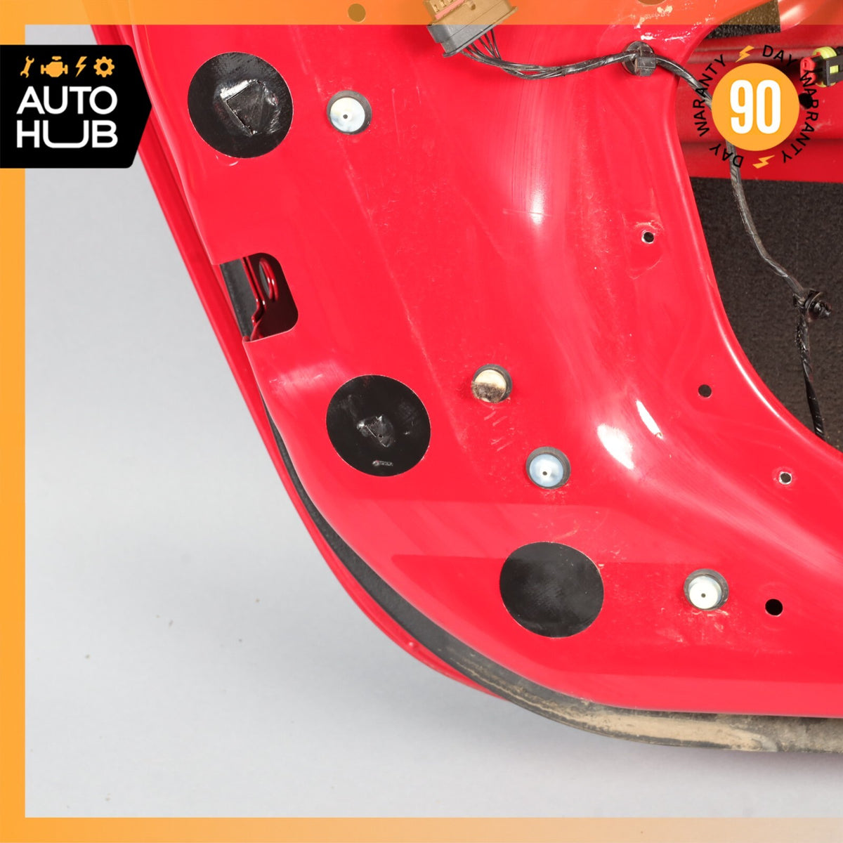 14-24 Jaguar X152 F-Type S Left Driver Side Door Shell Panel Caldera Red OEM 21k - photo 22