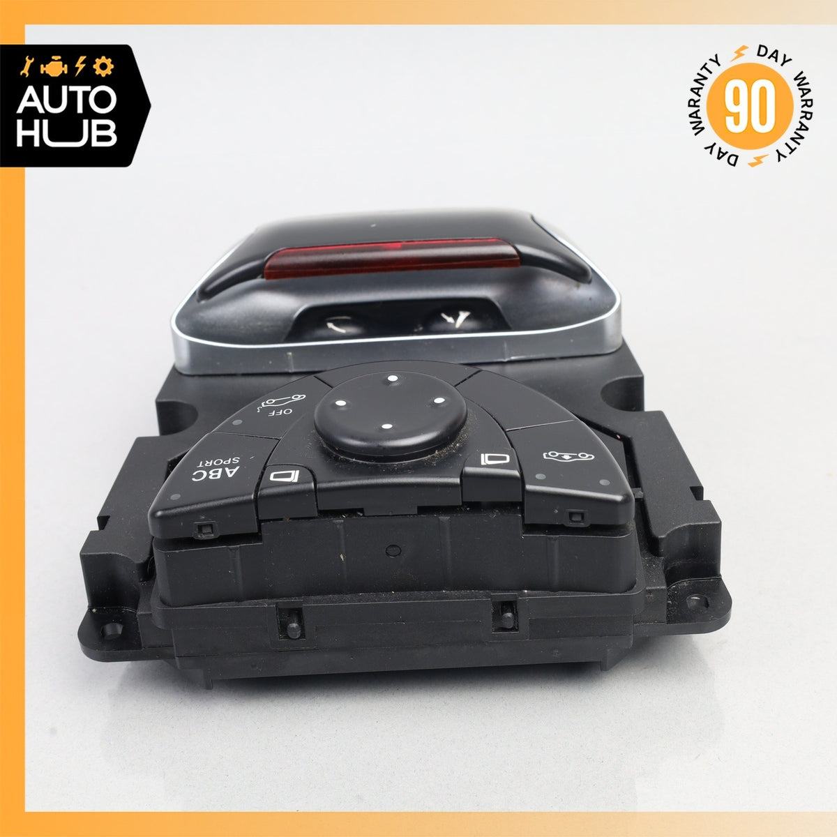 Mercedes R230 SL500 SL55 AMG Convertible Top Roof ABC Mirror Control Switch OEM - photo 9