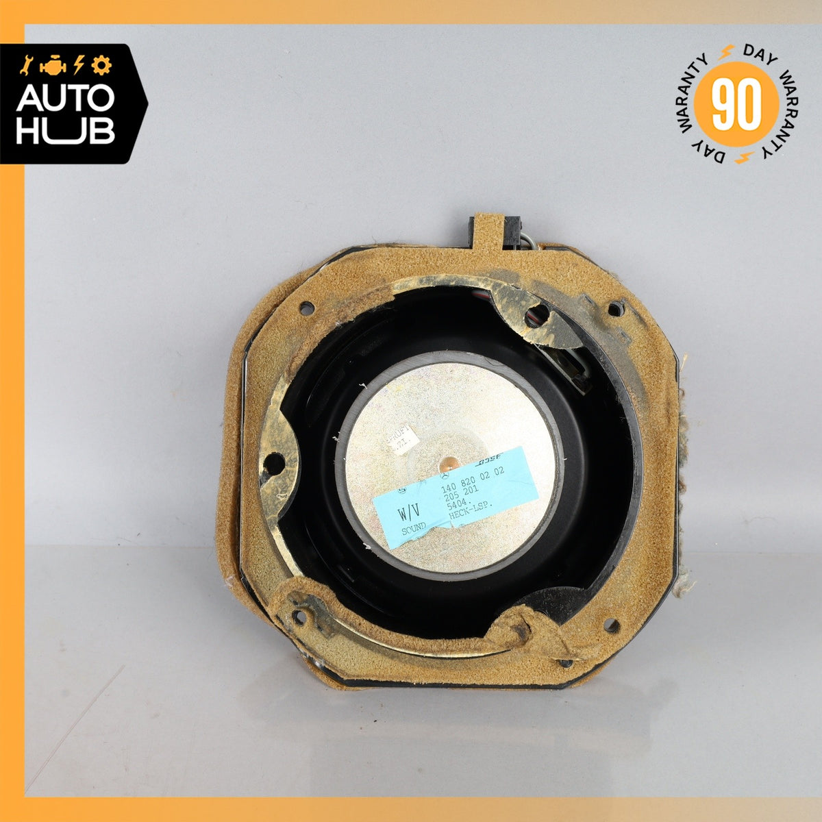 92-99 Mercedes W140 S320 S500 Rear Deck Sound Speaker 1408200202 OEM - photo 8