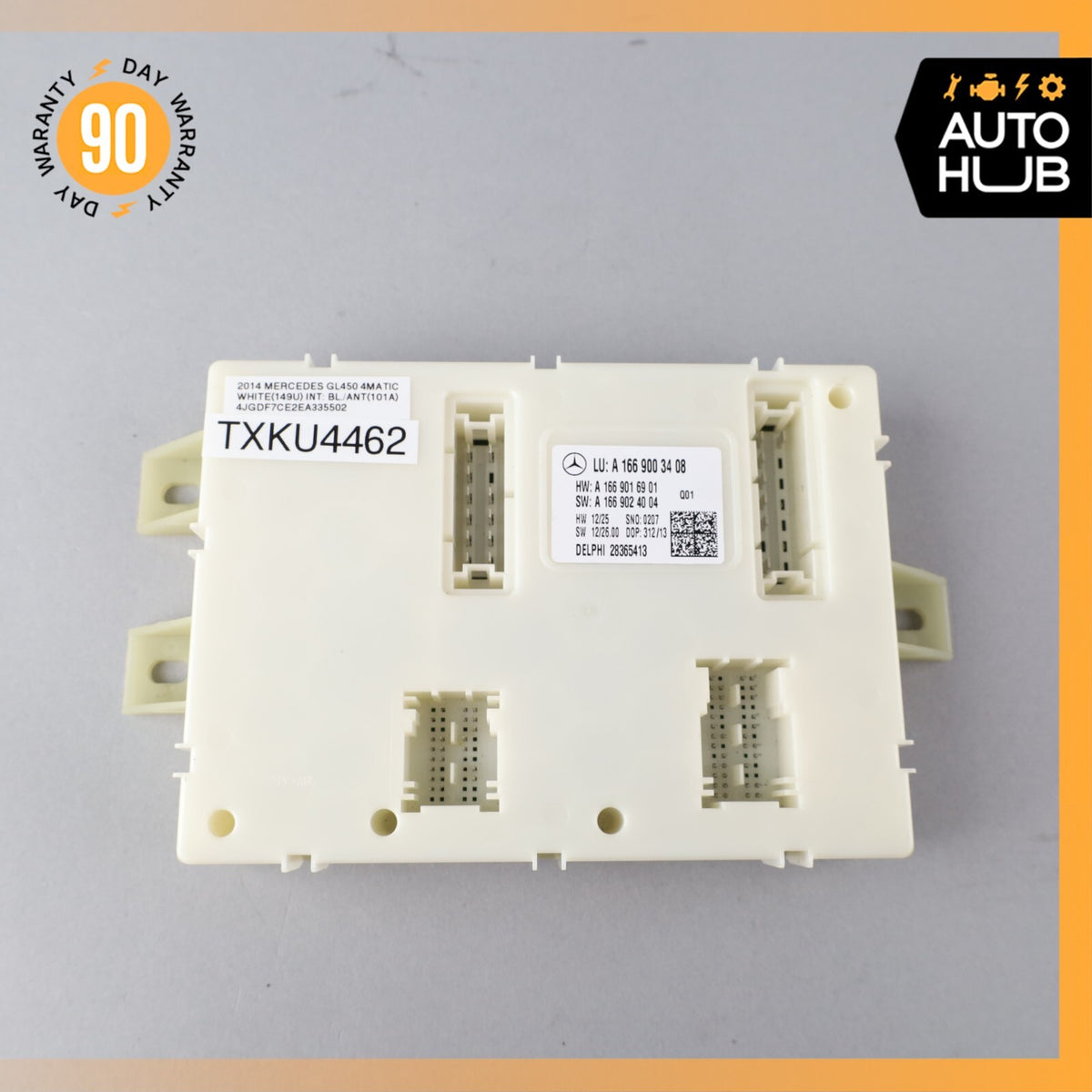 13-19 Mercedes X166 GL450 GLS550 Rear Relay Fuse Box SAM Module 1669003408 OEM - photo 7