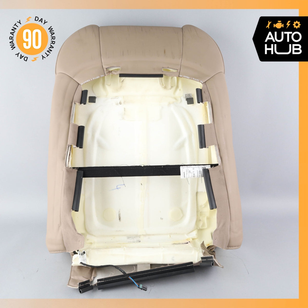 11-18 Porsche Cayenne 958 GTS Front Left Side Seat Upper Cushion Leather OEM 40k - photo 7