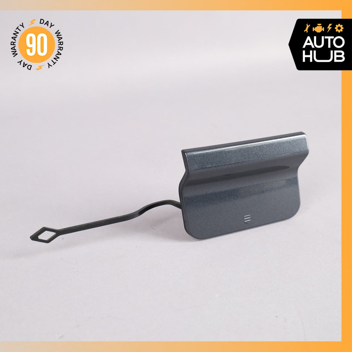 12-14 Mercedes W204 C250 C350 Sport Rear Bumper Tow Hook Hitch Cover Lid OEM - photo 2