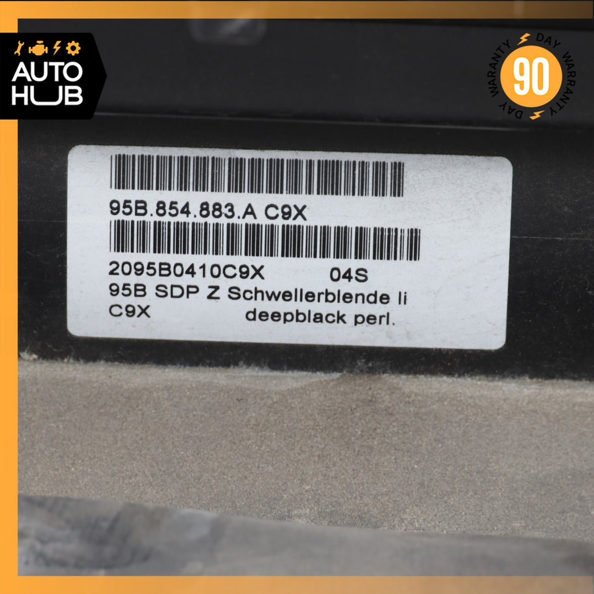 15-21 Porsche Macan 95B Left Side Rocker Panel Side Skirt 95B854883A OEM 72k - photo 14