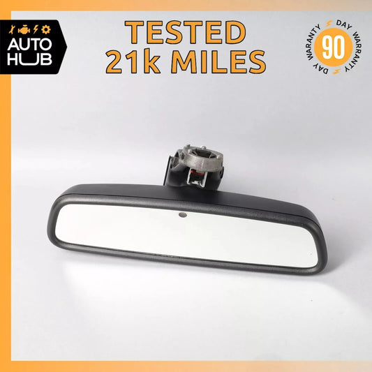 14-17 Jaguar X152 F-Type Interior Rear View Mirror Black OEM 21k - photo 1