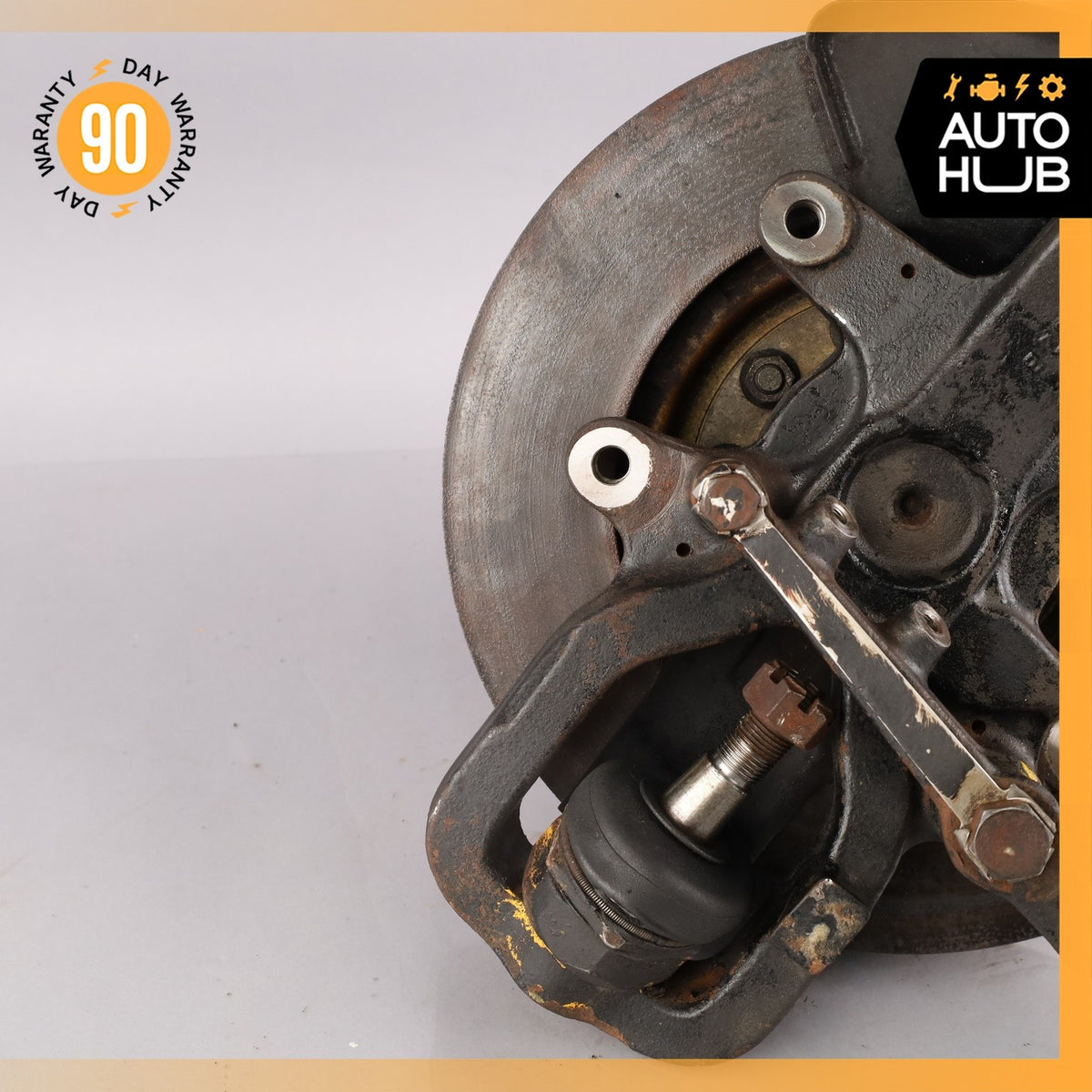 Rolls Royce Silver Spur Mulsanne Front Left Spindle Knuckle Hub w/ Disc OEM - photo 9
