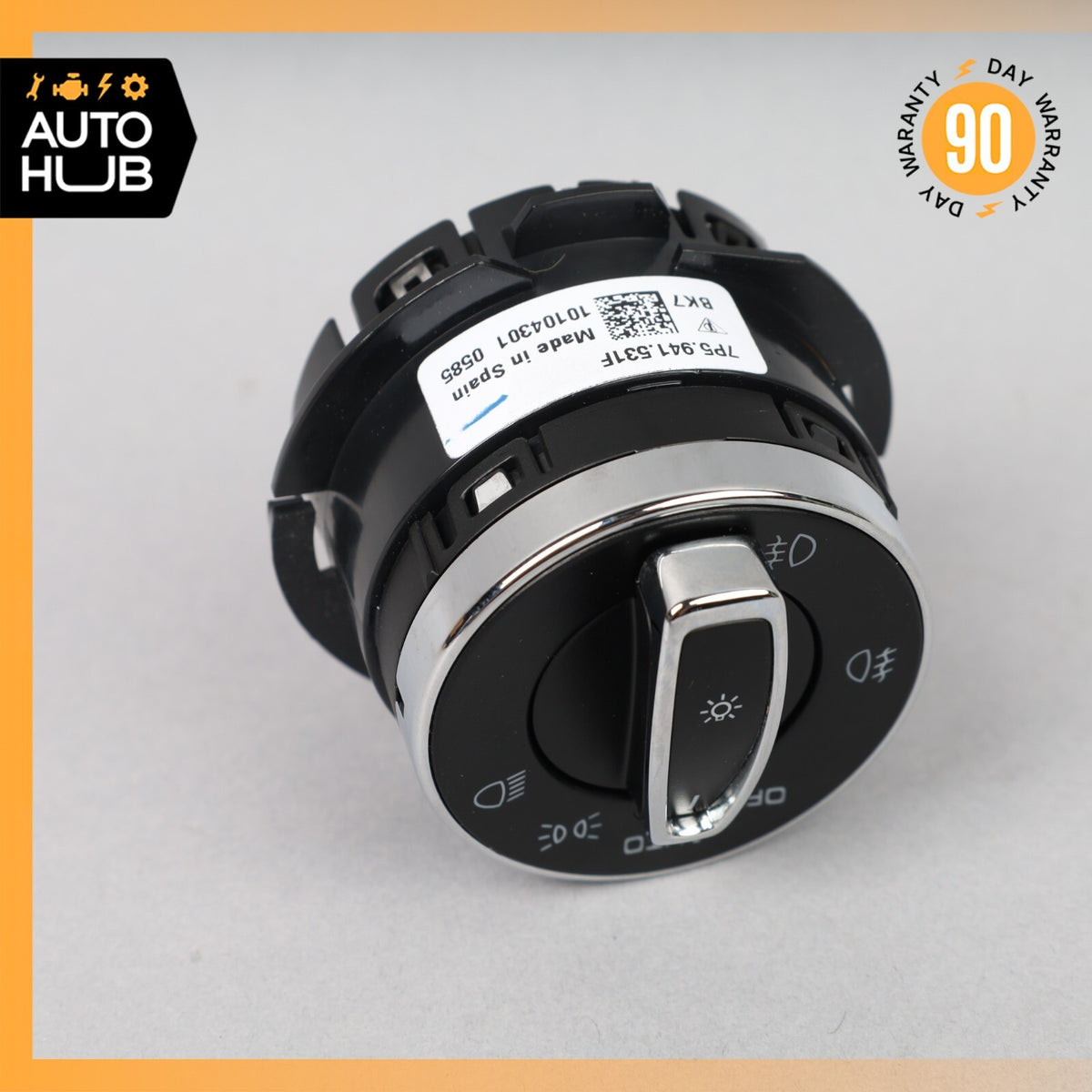 2015 Porsche Macan S 95B Headlight Control Switch 7P5941531F OEM - photo 8