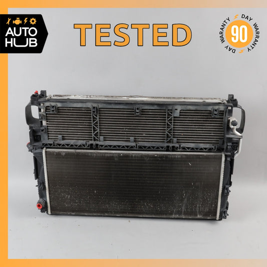 10-13 Mercedes W221 S400 Hybrid Engine Cooling Radiator A/C Air AC Condenser OEM - photo 1