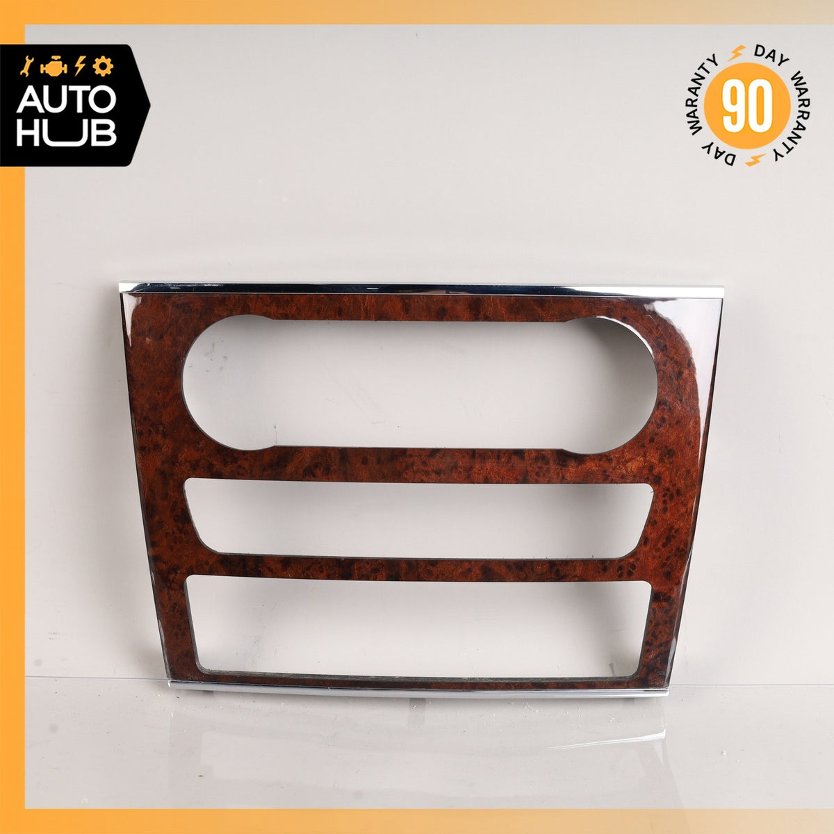06-12 Mercedes W164 ML550 GL550 ML500 Center Console Control Trim Bezel Wood OEM - photo 1
