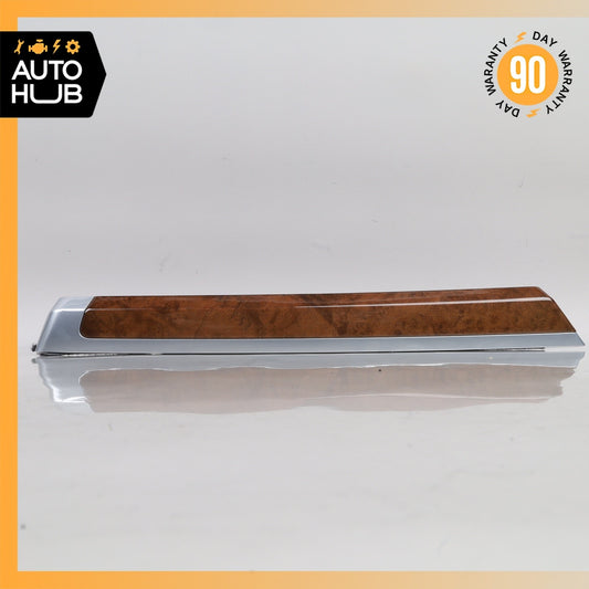 Porsche Cayenne 958 Front Right Door Panel Molding Trim Wood 7P5867410B OEM - photo 1