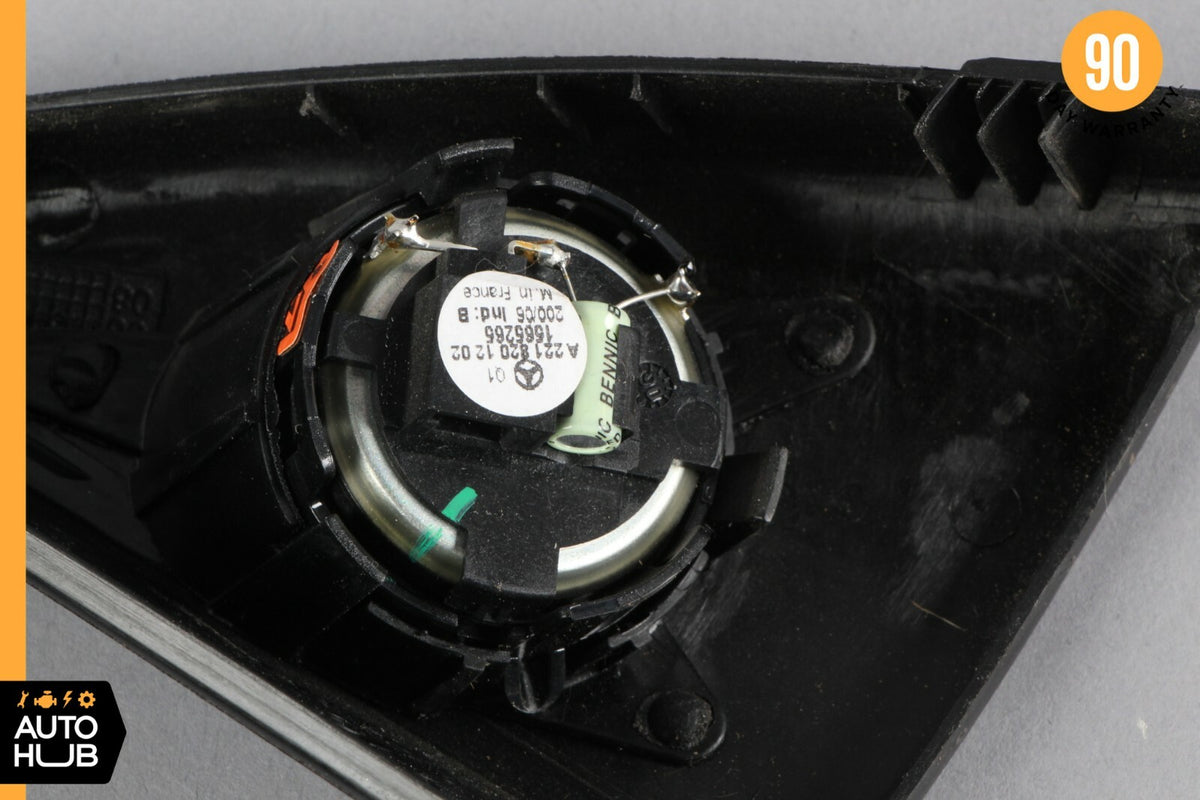 03-09 Mercedes W211 E350 E500 Tweeter Speaker Cover Right Passenger Side Black - photo 8