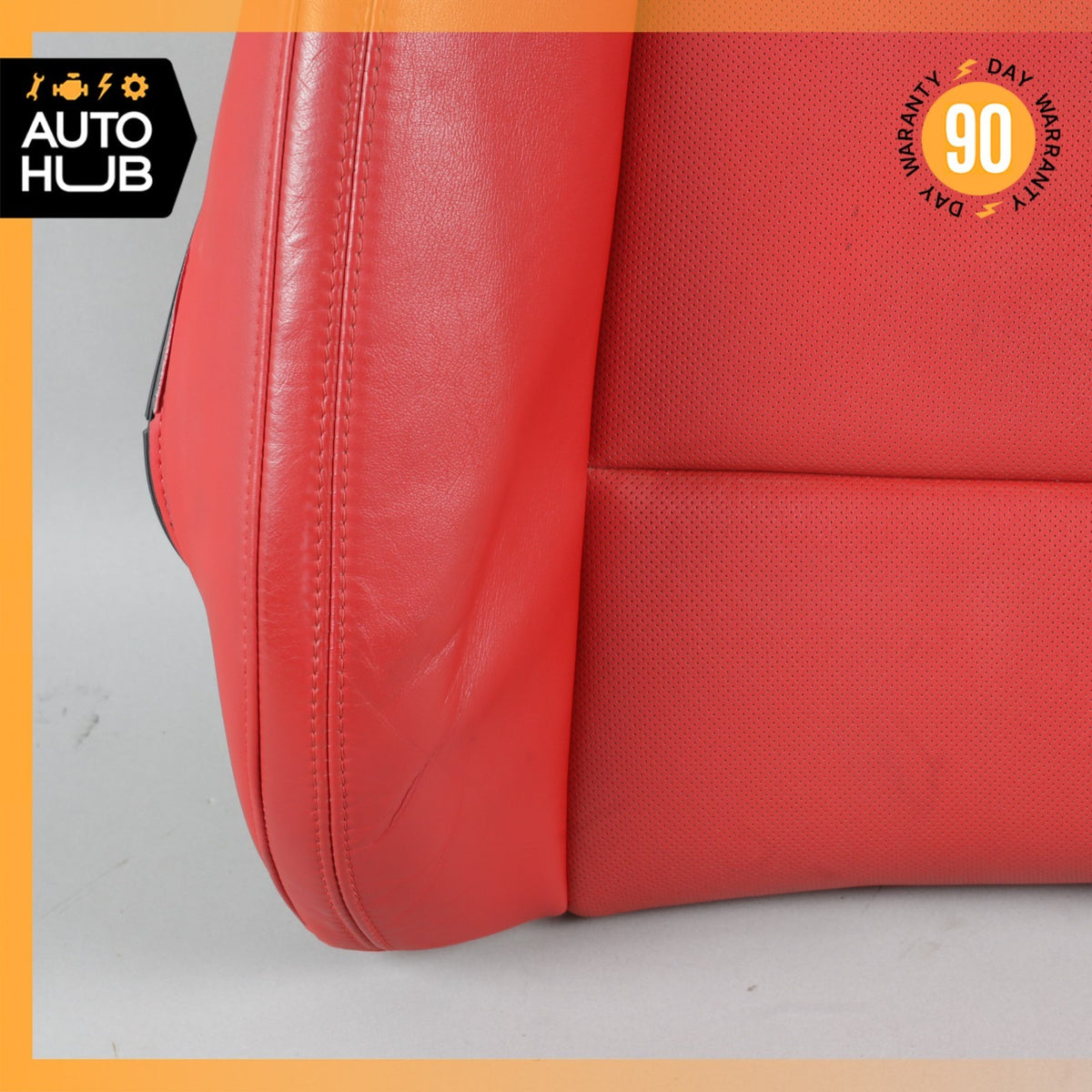 14-19 Chevrolet Corvette C7 Right Side Top Upper Seat Cushion Adrenaline Red OEM - photo 8