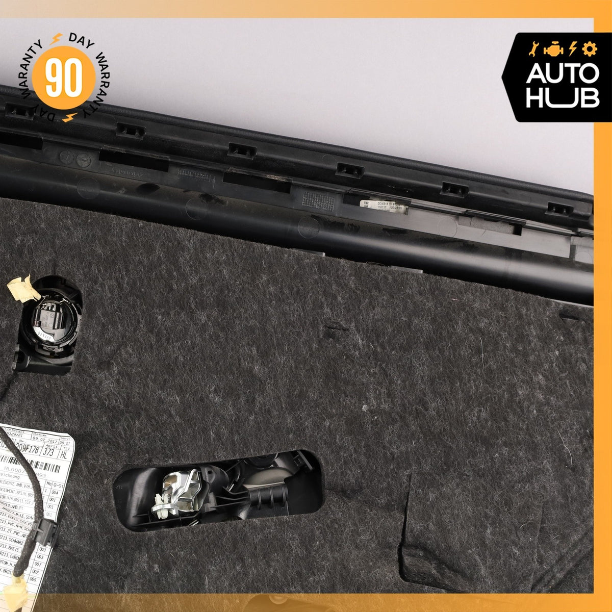 17-23 Mercedes W213 E43 AMG E400 Rear Left Side Interior Door Panel Nappa OEM - photo 18