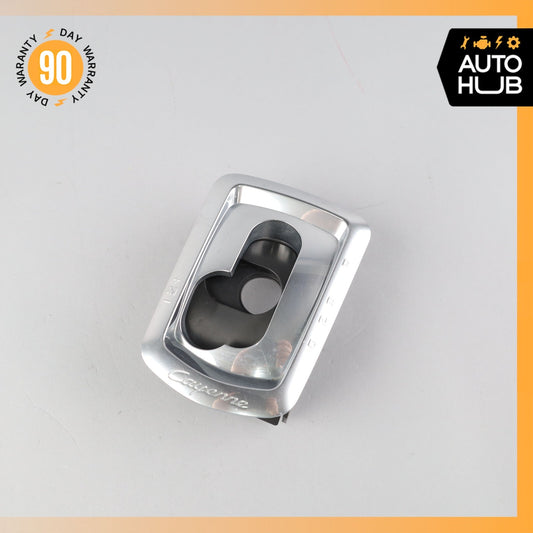 11-18 Porsche Cayenne 958 Center Console Shifter Trim Bezel 7P5863419 OEM 82k - photo 1