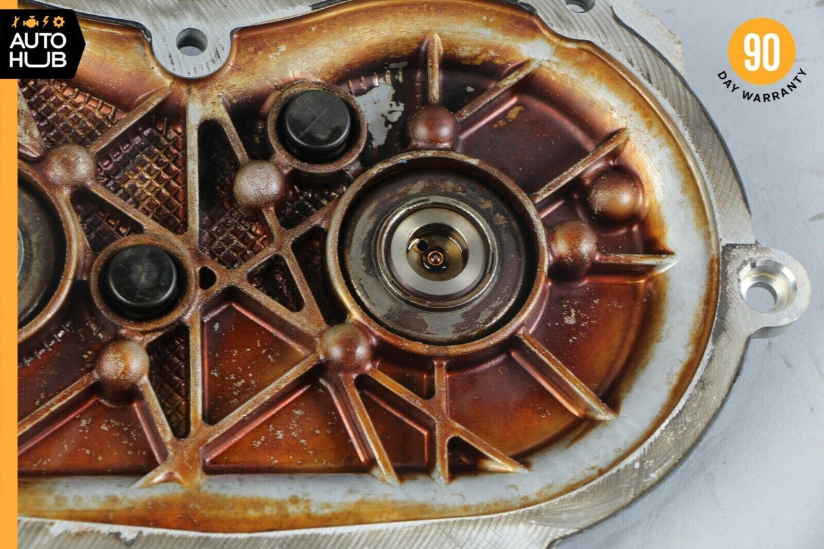 Mercedes W221 S550 E350 Front Left Side Engine Timing Chain Cover Plate OEM - photo 8