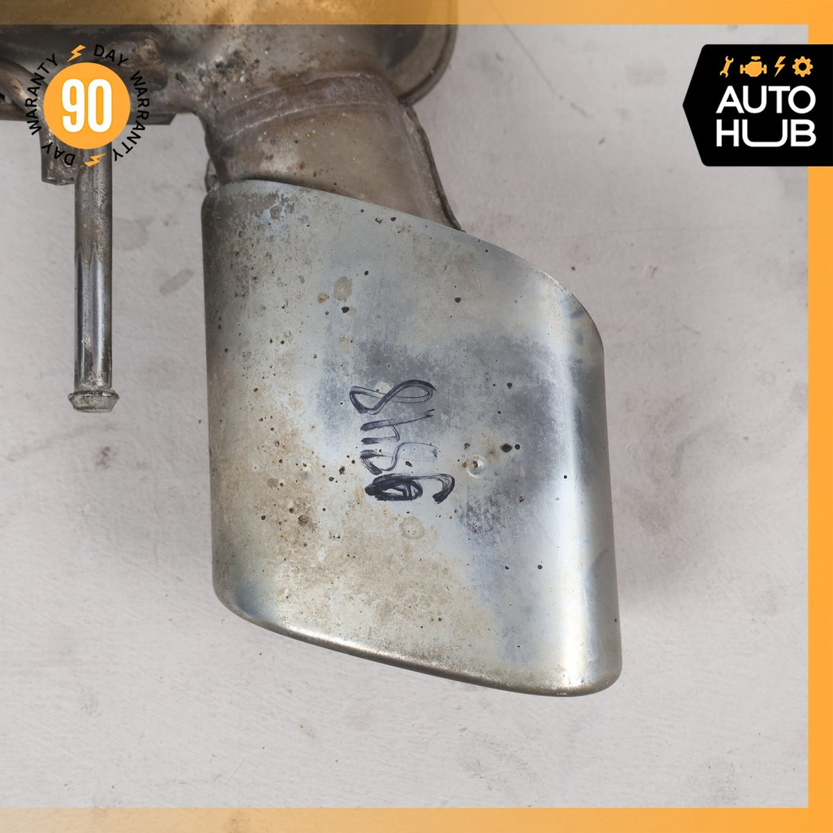 03-06 Mercedes R230 SL500 Left & Right Exhaust Muffler Mufflers Tips Set OEM - photo 3