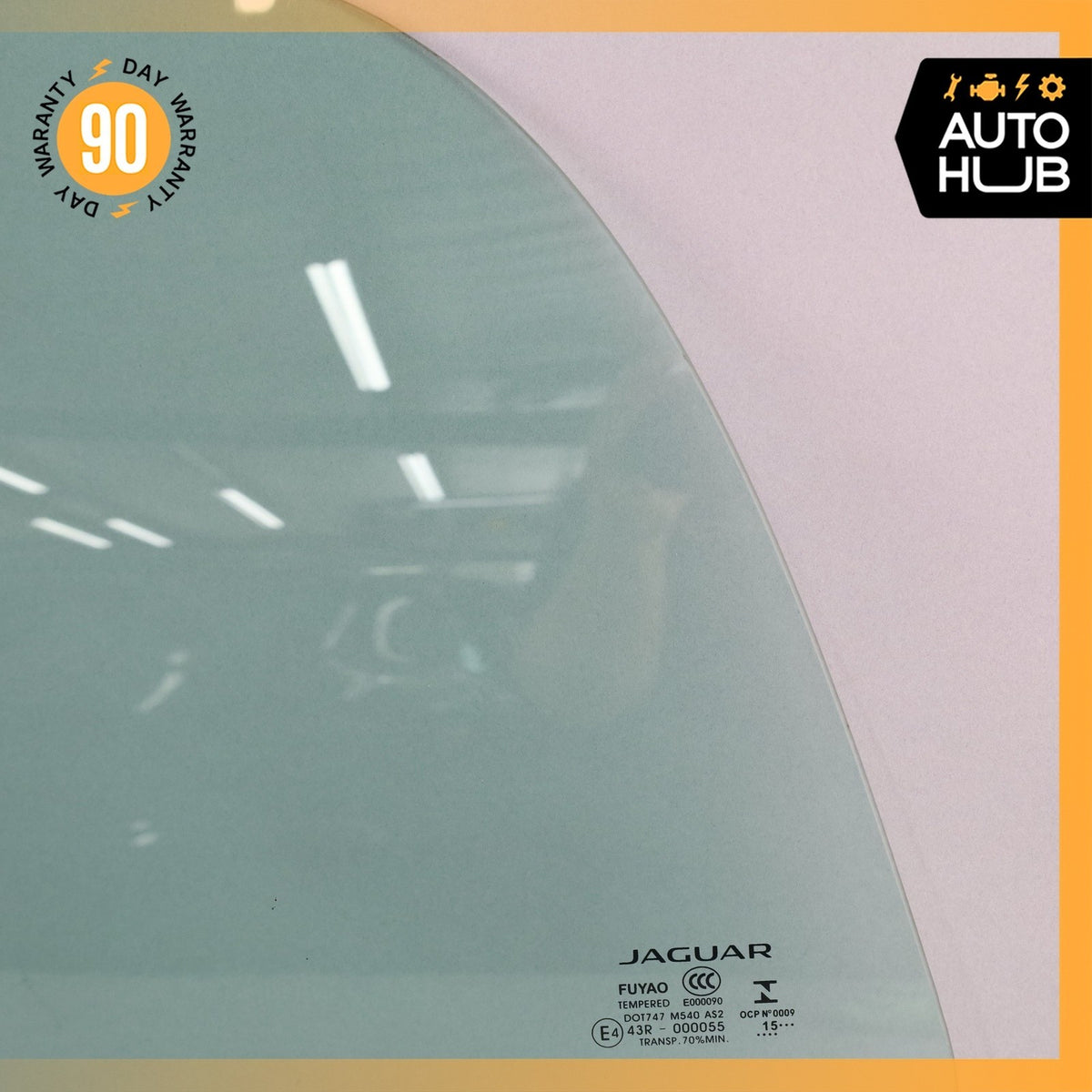 14-24 Jaguar X152 F-Type Convertible Left Driver Side Door Window Glass OEM - photo 7