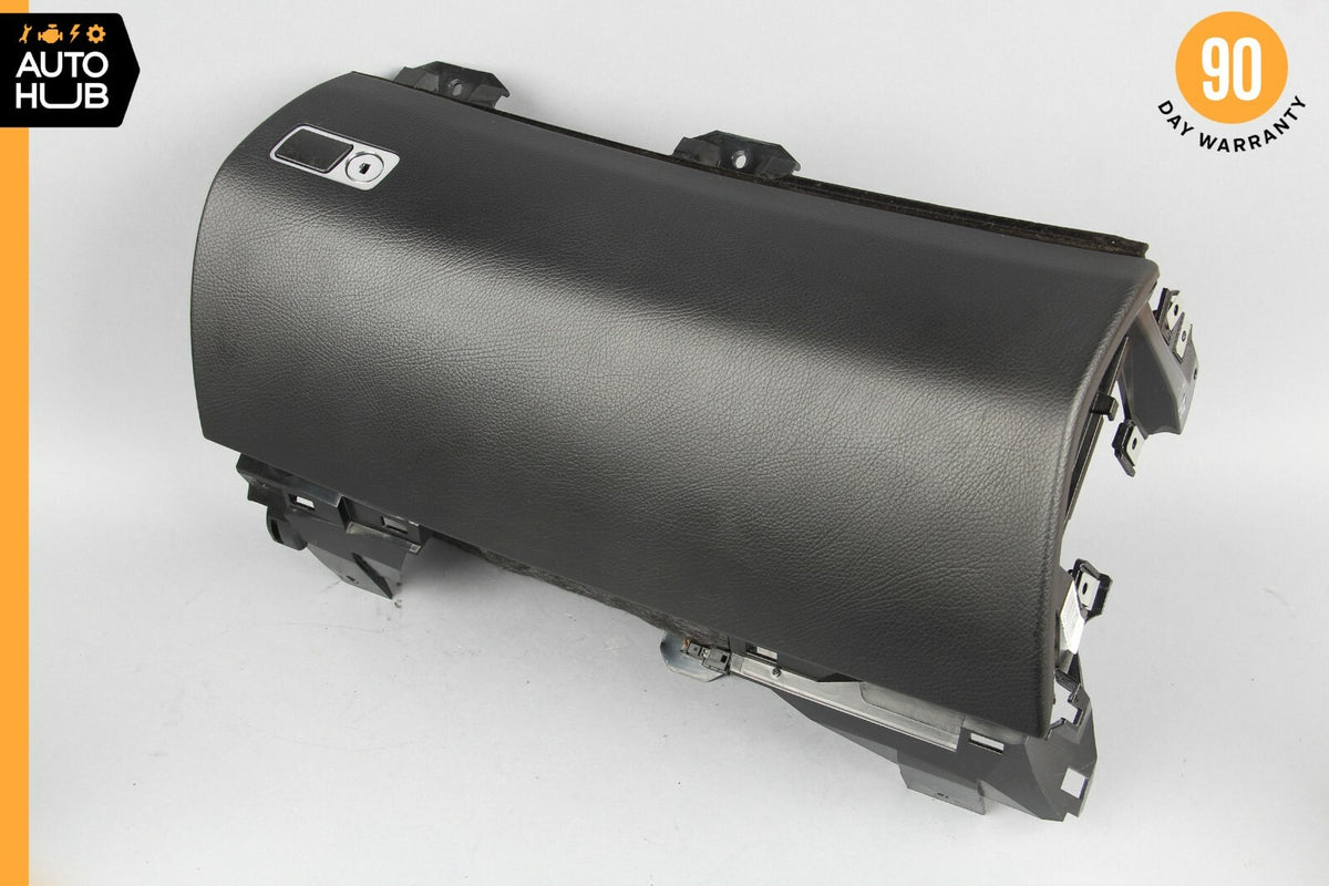 07-09 Mercedes W221 S550 S450 Dashboard Dash Glove Box Compartment Black OEM - photo 1