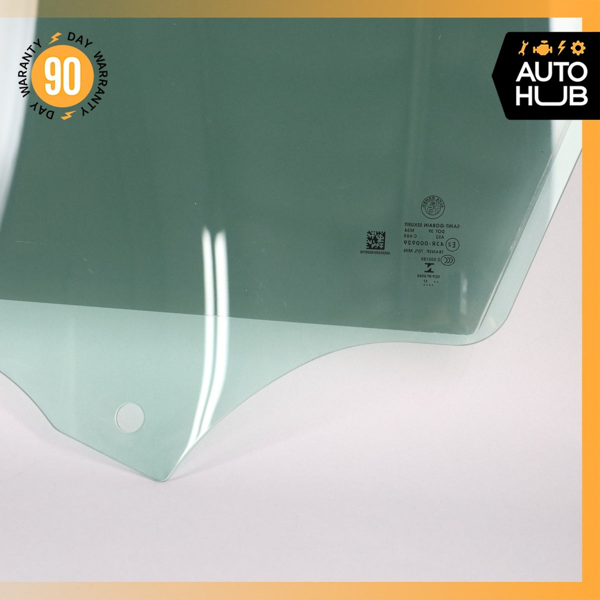 17-23 Alfa Romeo 949 Stelvio Front Right Side Door Window Glass 50539918 OEM - photo 16