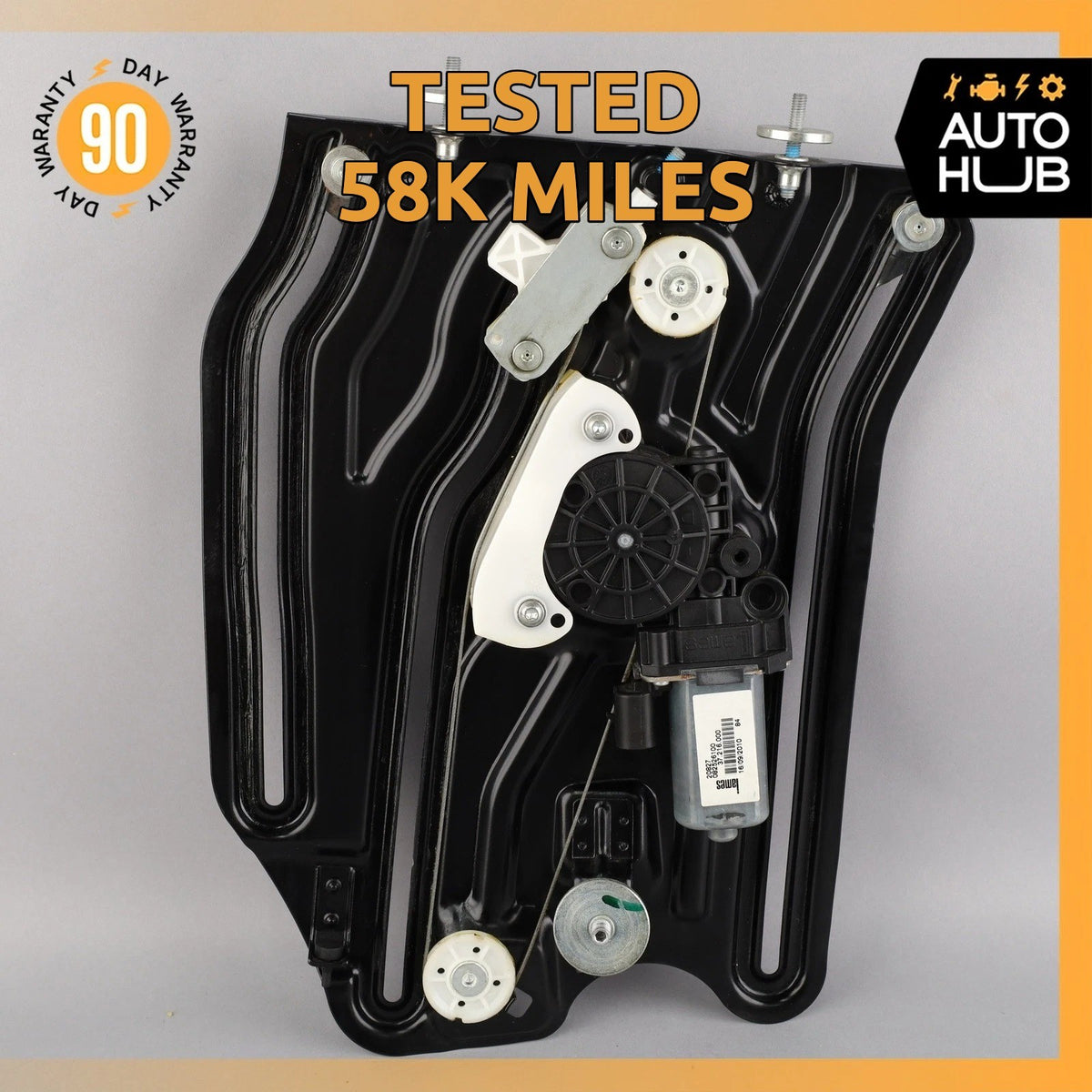 Maserati GranTurismo M145 Rear Left Side Quarter Window Regulator Motor OEM 58k - photo 1