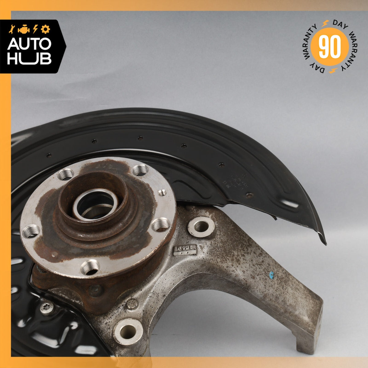 03-13 Bentley Continental GT Rear Right Side Spindle Knuckle Hub OEM - photo 4