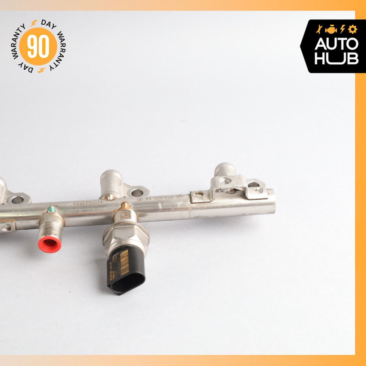 12-15 Mercedes W204 C250 SLK250 M271 Fuel Injector Rail Line 2710705495 OEM - photo 3