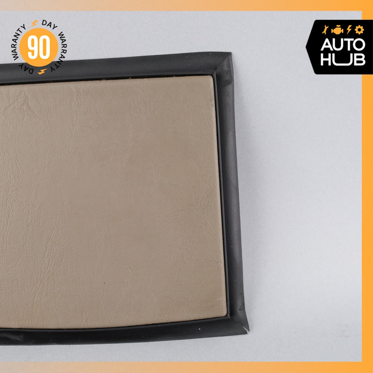 04-09 Cadillac XLR Left Driver Side Hard Top Hinge Cover Flap Trim Beige OEM - photo 3