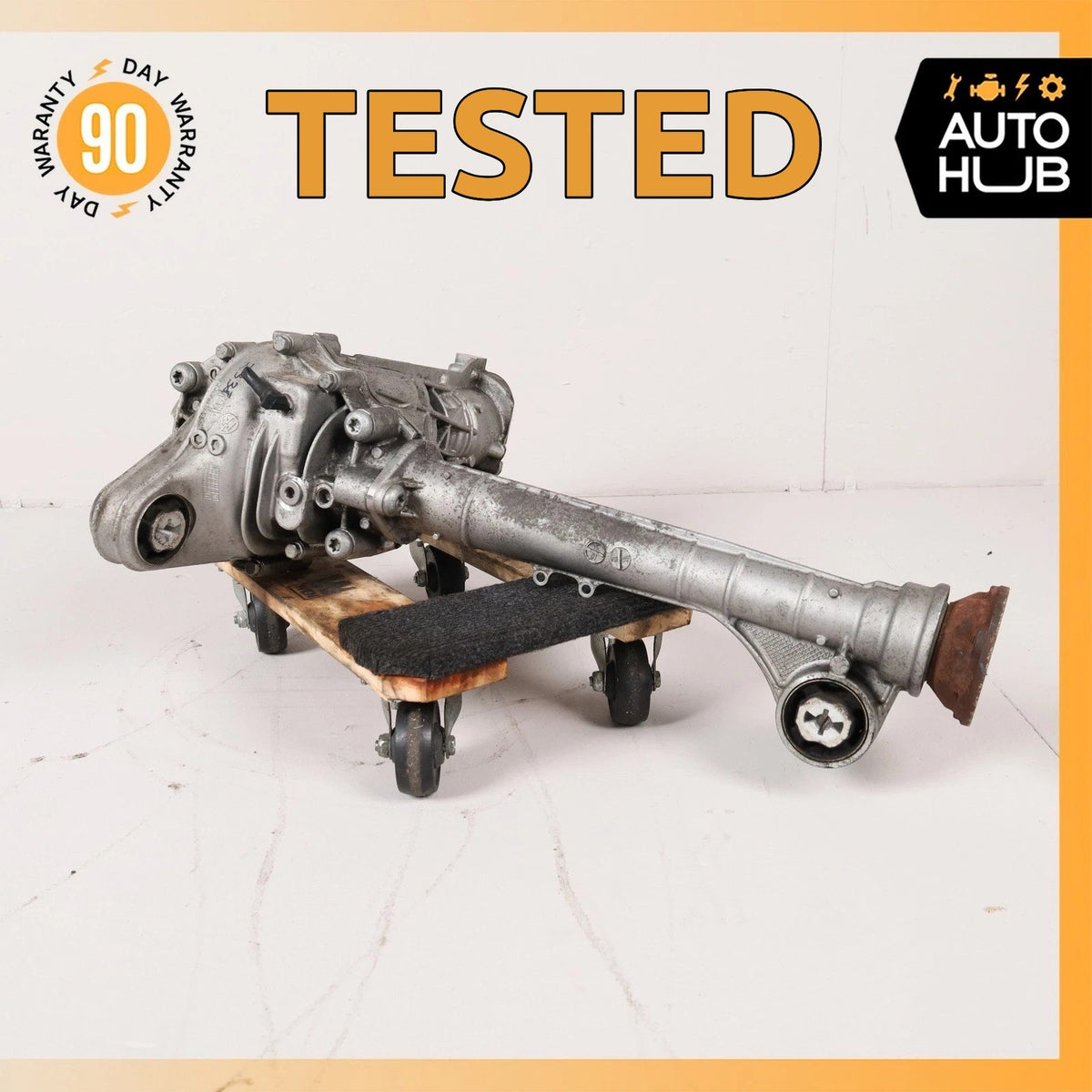 15-18 Porsche Cayenne 958 Turbo Front Differential Axle Carrier Diff OEM - photo 1