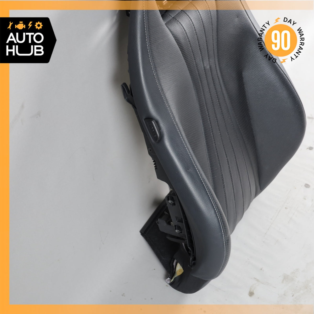 18-23 Mercedes W238 E400 E450 Front Right Side Seat Cushion Top Upper Black OEM - photo 11