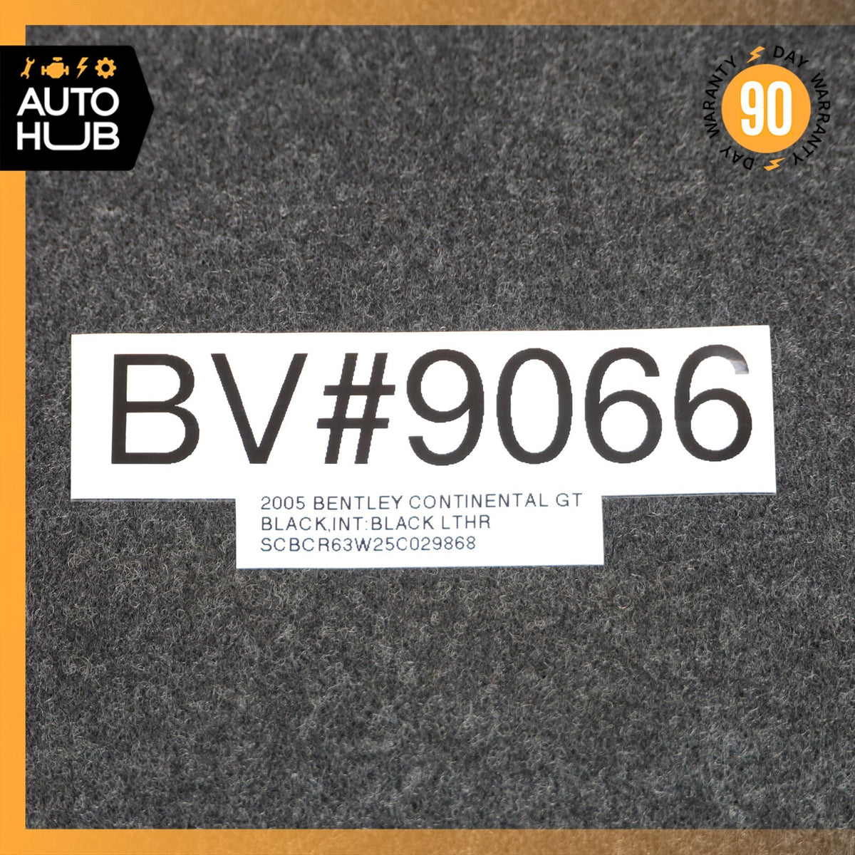 03-10 Bentley Continental GT Coupe Rear Trunk Floor Carpet Cover Panel OEM 31k - photo 23