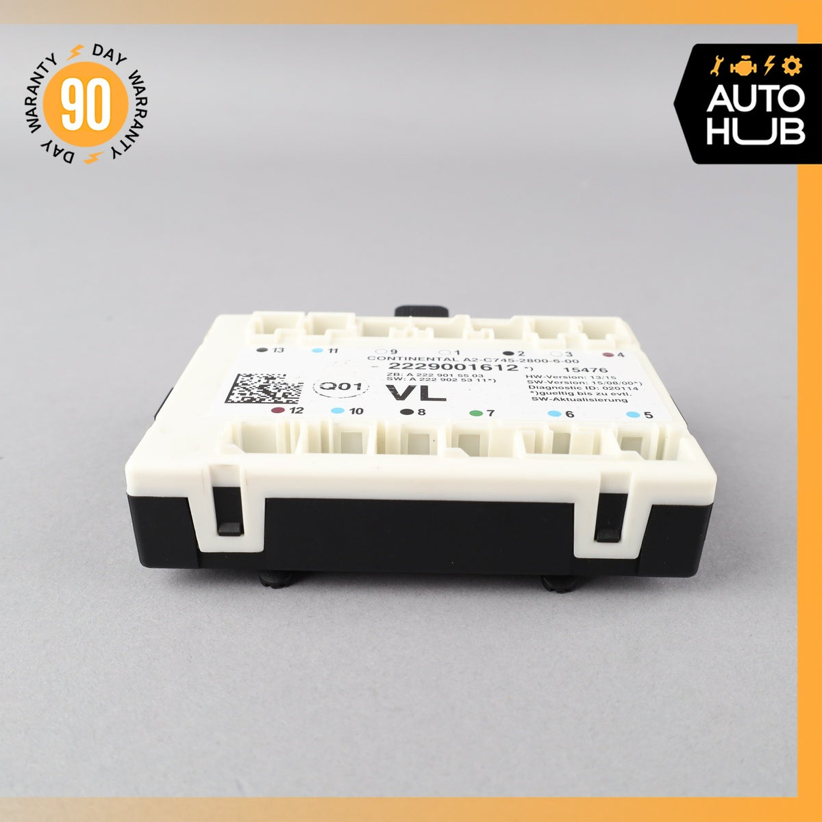 14-17 Mercedes W217 S550 S600 S63 Front Left Side Door Control Module OEM - photo 6