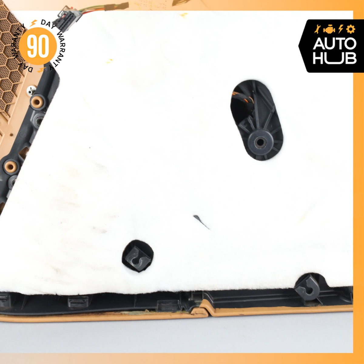 Porsche Cayenne 958 Turbo Rear Left Side Interior Door Panel Natur Leather OEM - photo 15