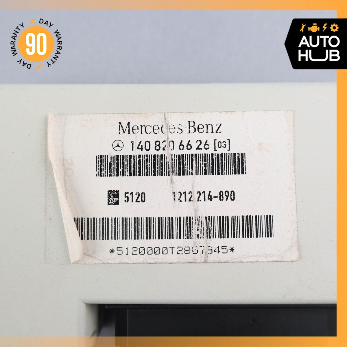 94-02 Mercedes R129 SL500 SL600 CL500 Anti Theft Key Alarm Control Module OEM - photo 8
