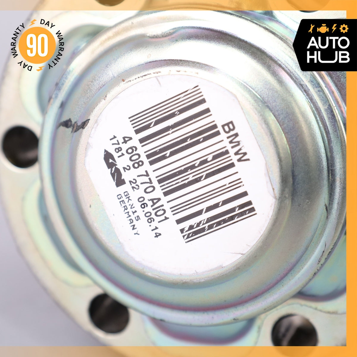 13-15 BMW E84 X1 RWD Rear Right CV Axle Half Shaft 4608770 OEM 72k - photo 8