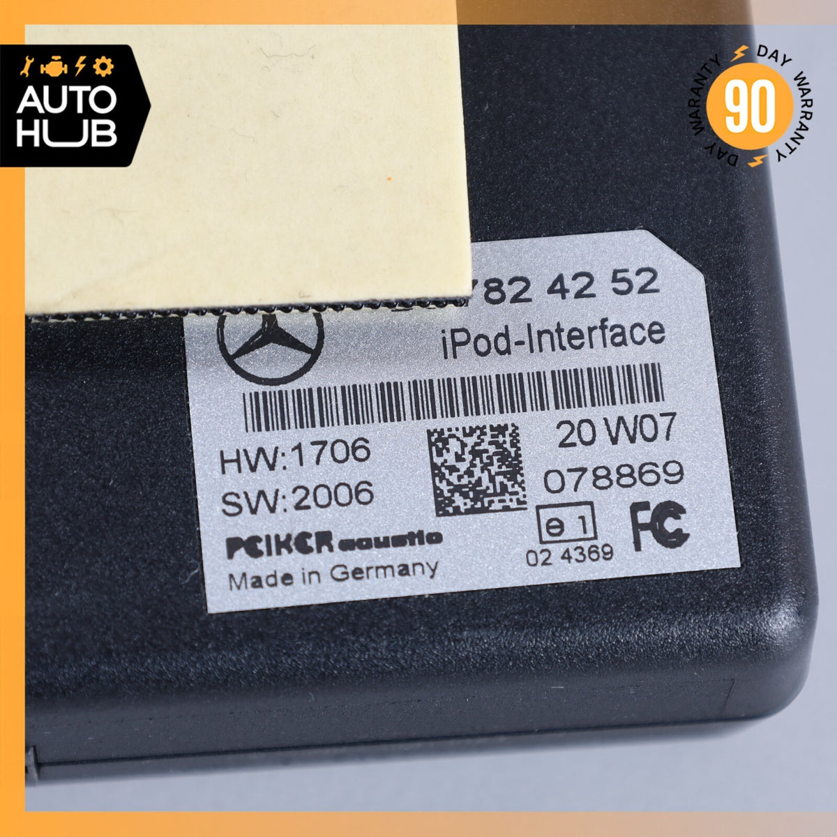 07-13 Mercedes W219 CLS550 E350 S550 Ipod Interface Control Module B67824252 OEM - photo 7