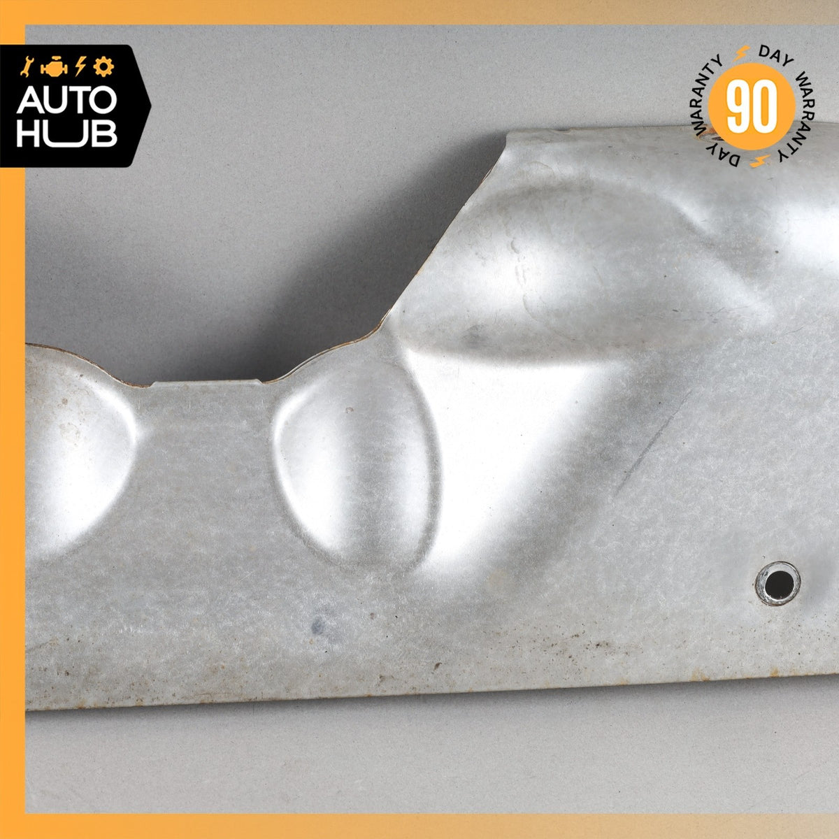 Aston Martin DB9 Left Exhaust Manifold Upper Heat Shield Panel 4G439A462AC OEM - photo 4