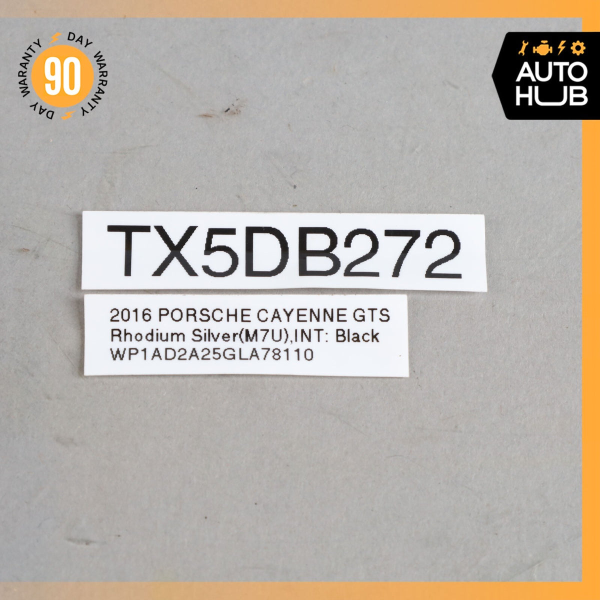 Porsche Cayenne 958 GTS Front Bumper Parking Assist Sensor PDC Set of 3 OEM - photo 7