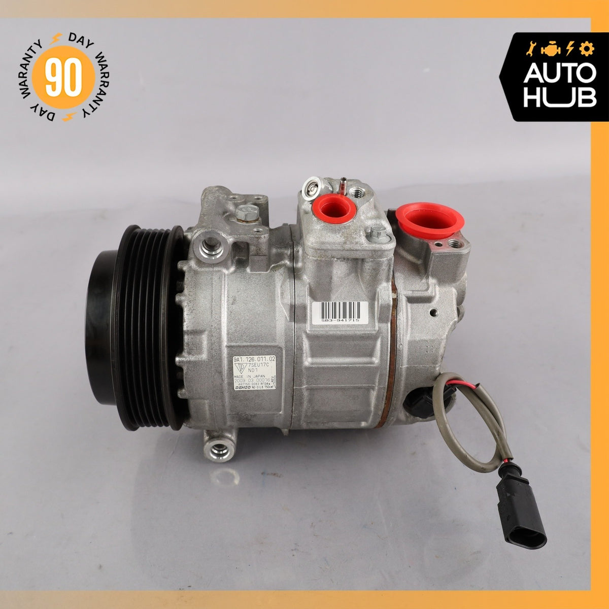 Porsche Boxster 987 A/C Air Conditioning Compressor Clutch 9A112601102 OEM - photo 2