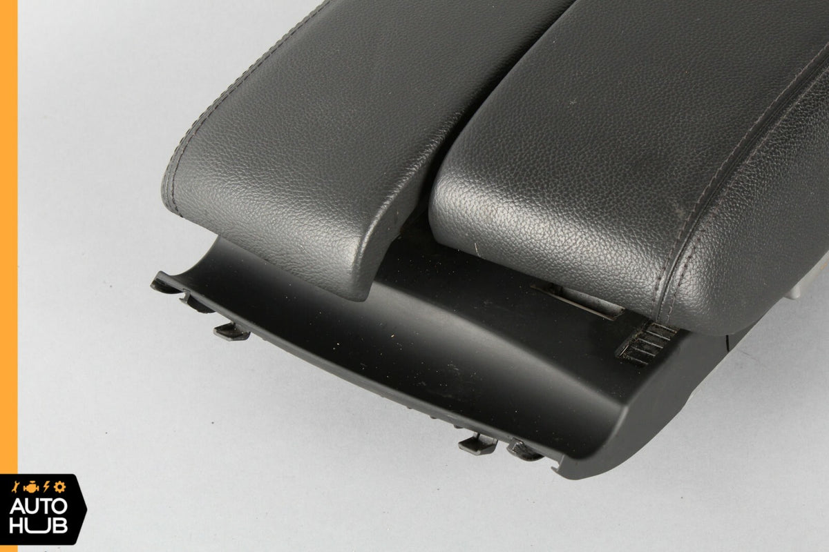 11-17 Audi D4 A8 A8L Center Console Arm Rest Armrest Storage Black OEM - photo 5