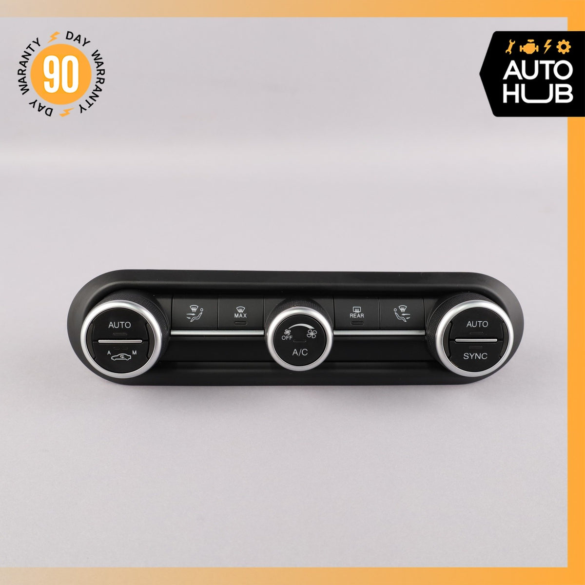 17-19 Alfa Romeo 952 Giulia A/C Heater Climate Control Switch Panel OEM 56k - photo 2