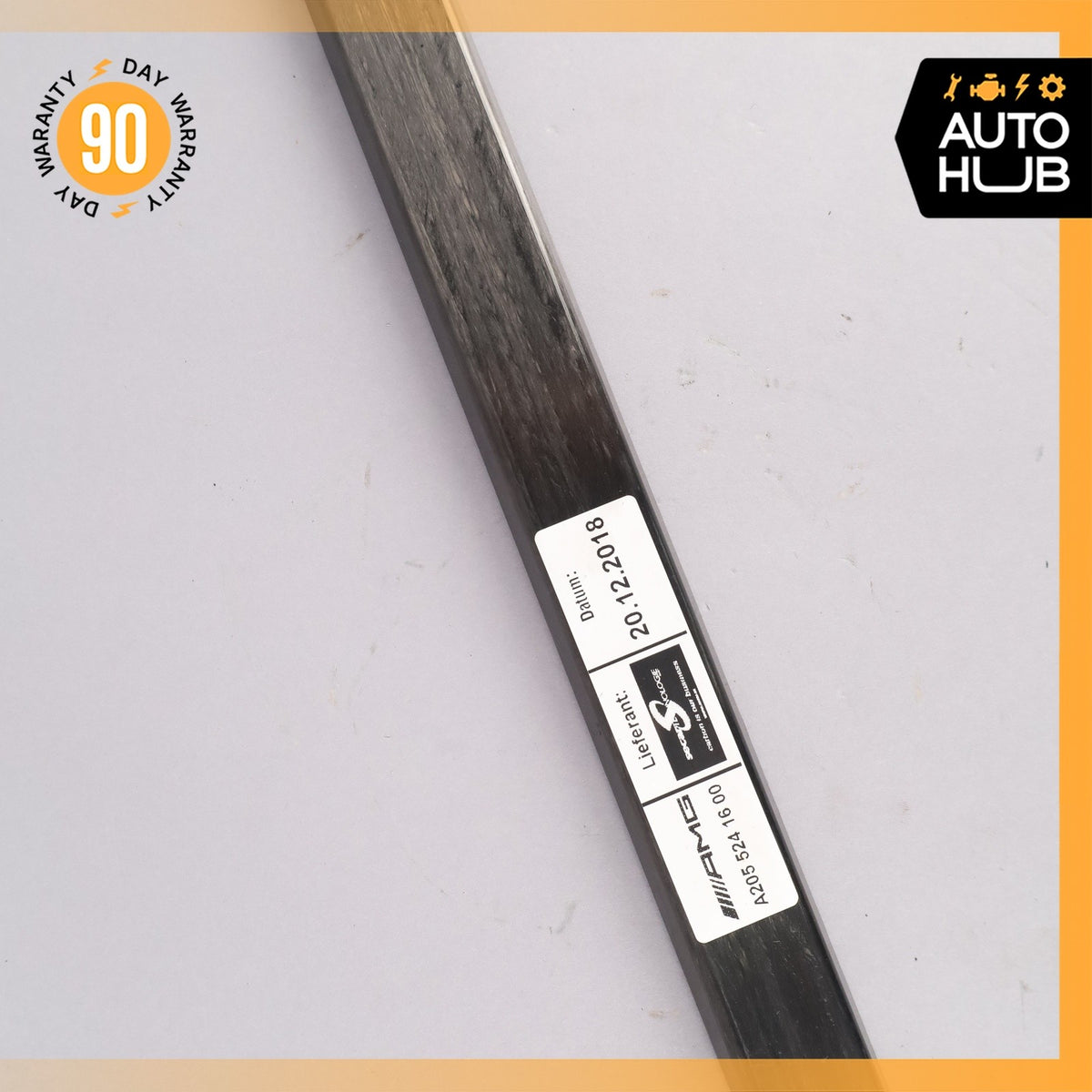 15-23 Mercedes W205 C63 AMG M177 Front Right Strut Reinforcement Bar OEM - photo 4