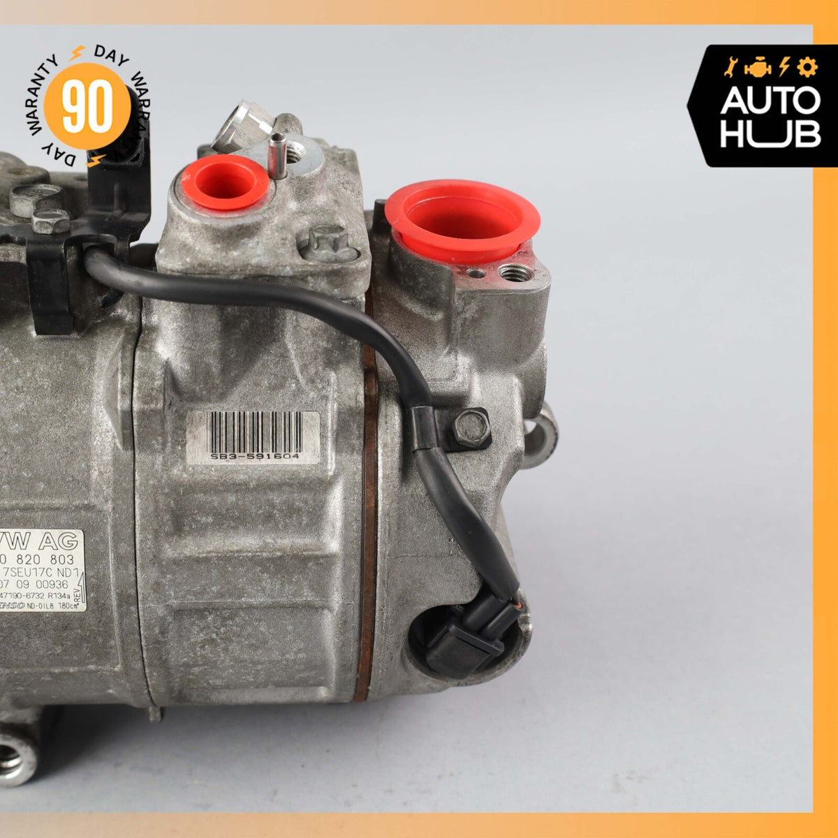 03-18 Bentley Continental GT Flying Spur A/C Air Conditioning Compressor OEM 96k - photo 5