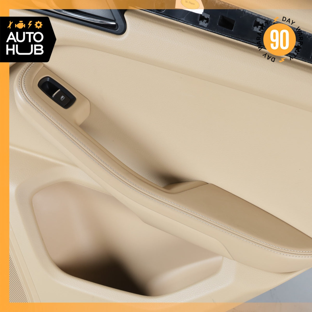 15-24 Porsche Macan S 95B Rear Right Side Interior Door Panel Beige OEM - photo 7